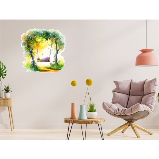 A nyugalom szigete - Színes nyomtatott matrica