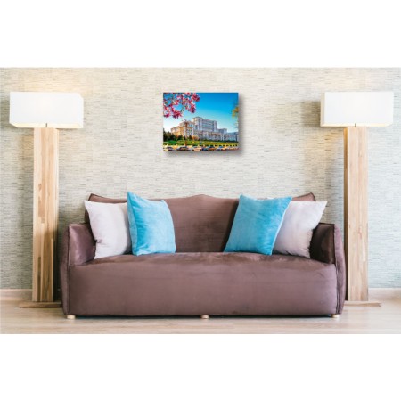 Bukarest - Vászonkép AKCIÓ - 35x45 cm