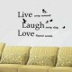 Klasszikus Élj, Nevess, Szeress - Falmatrica