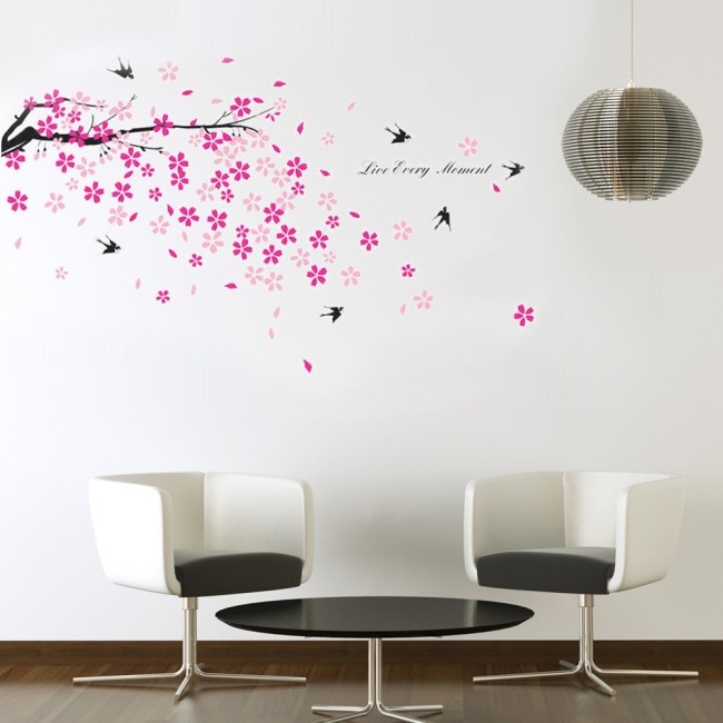 Szálló fecskék - Falmatrica