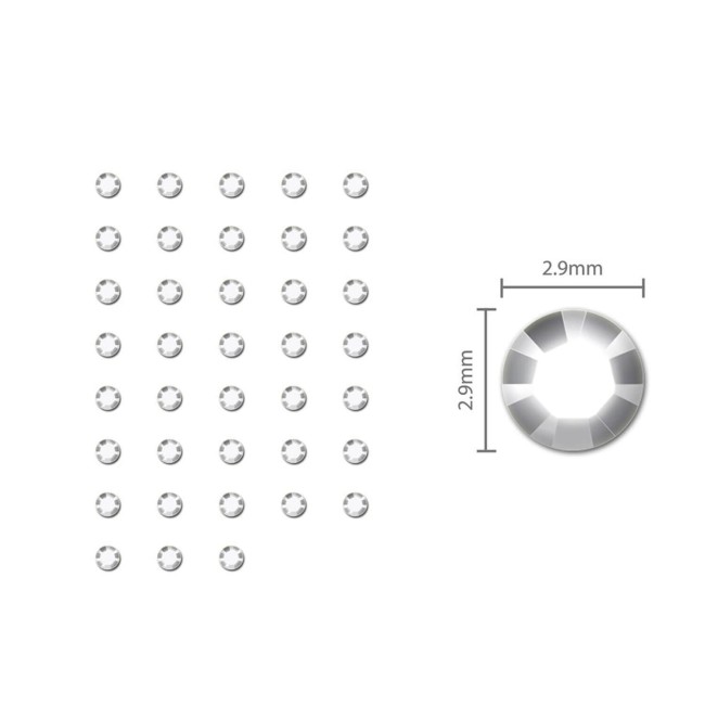 Pitypang Swarovski kristályokkal - Falmatrica