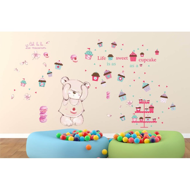 Az élet édes, mint egy sütemény - Matrica csomag