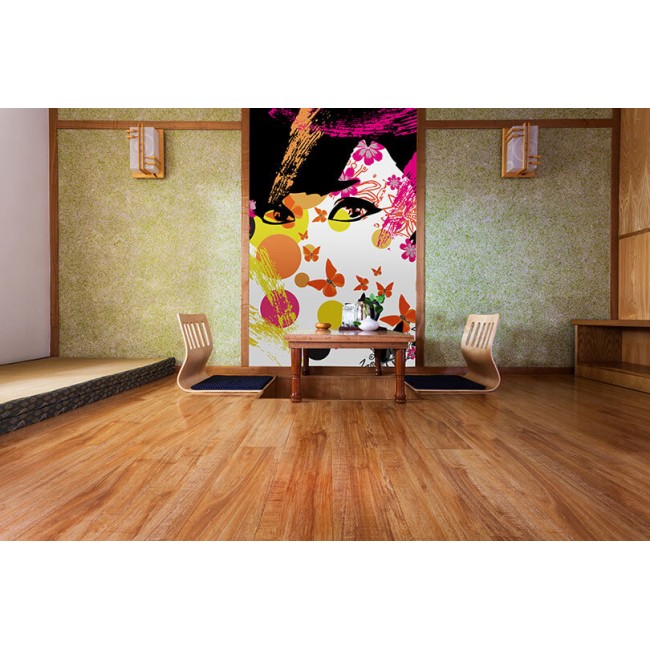 Fotótapéta - Virágos lány