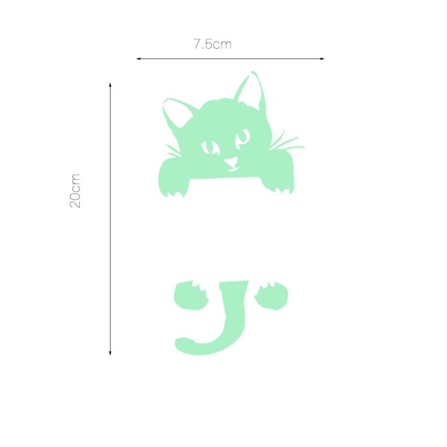 Cicus - Foszforeszkáló matrica 