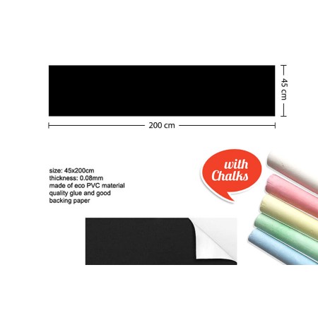 Krétával írható matrica - Ajtóra