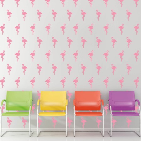 Flamingók - Matrica csomag