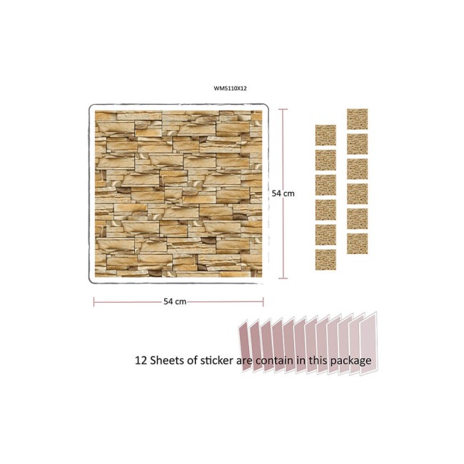 Szikla minta - Matrica csomag