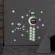 Éjjeli baglyok - Foszforeszkáló falmatrica