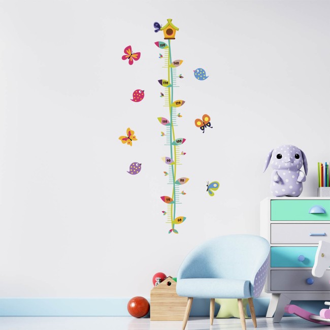 Pillangós mérőszalag - Falmatrica