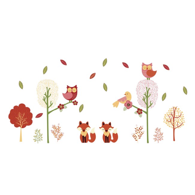 Rókák az erdőben - Falmatrica