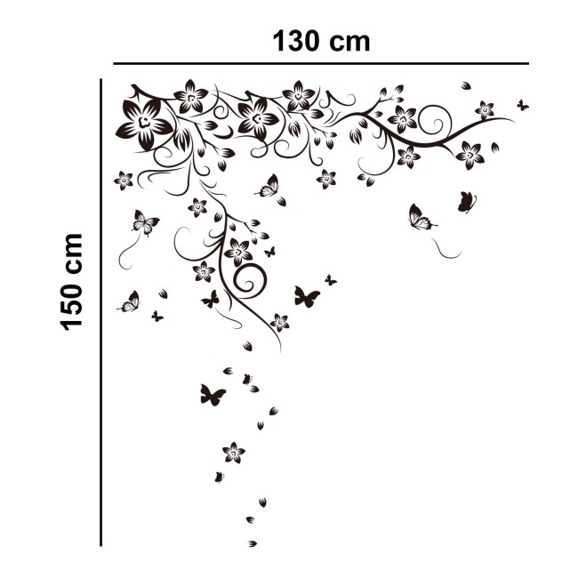 Indák és pillangók Swarovski kristályokkal - Falmatrica
