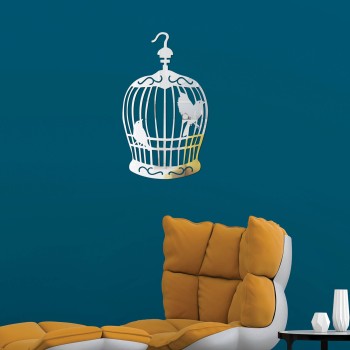 Madárkalitka - Tükör matrica