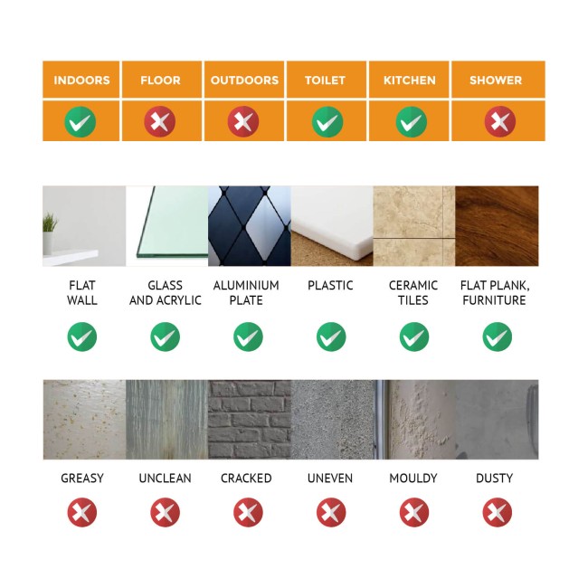 Csempe matrica -  Londoner Tiles Mix - 24 drb - 15x15 cm 