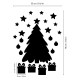 Krétával írható matrica - Karácsonyfa