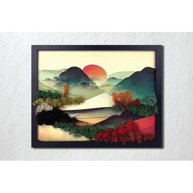 Zuzmókép - Absztrakt napfelkelte