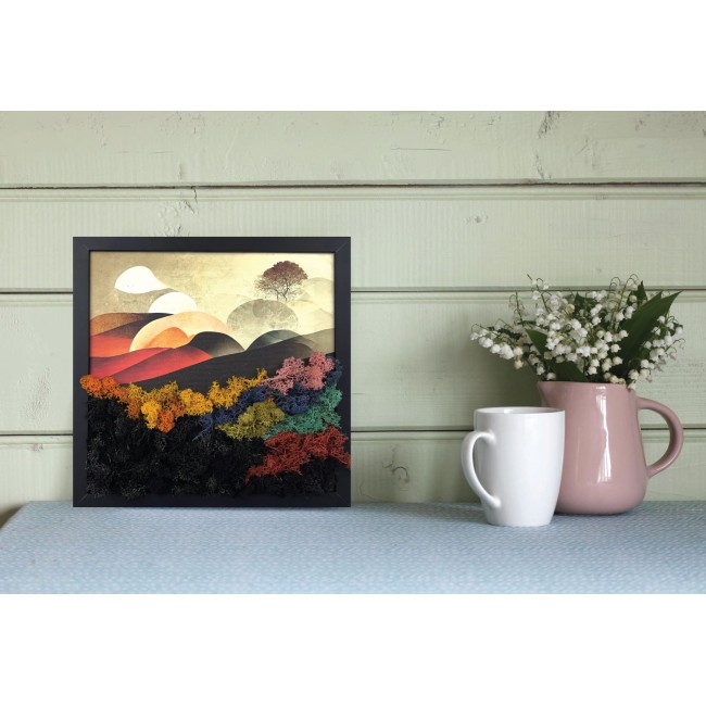 Zuzmókép - Absztrakt tájkép