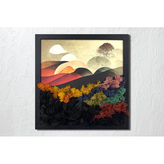 Zuzmókép - Absztrakt tájkép