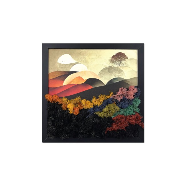 Zuzmókép - Absztrakt tájkép