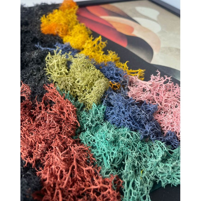 Zuzmókép - Absztrakt tájkép